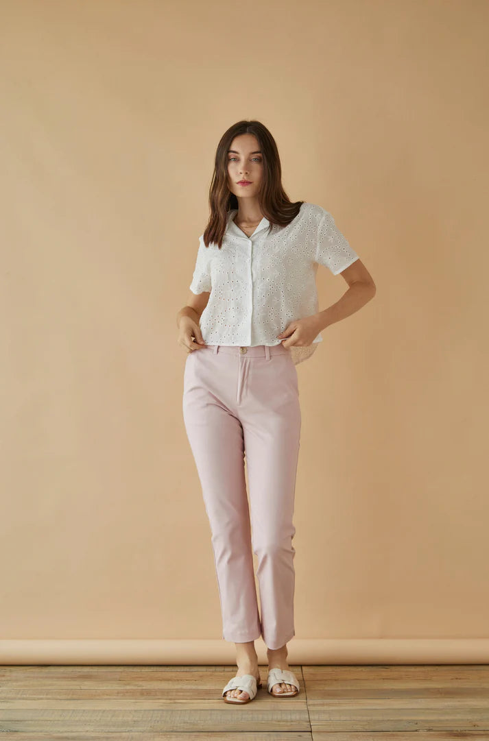 Bassika | Pantalon Bati Rosado