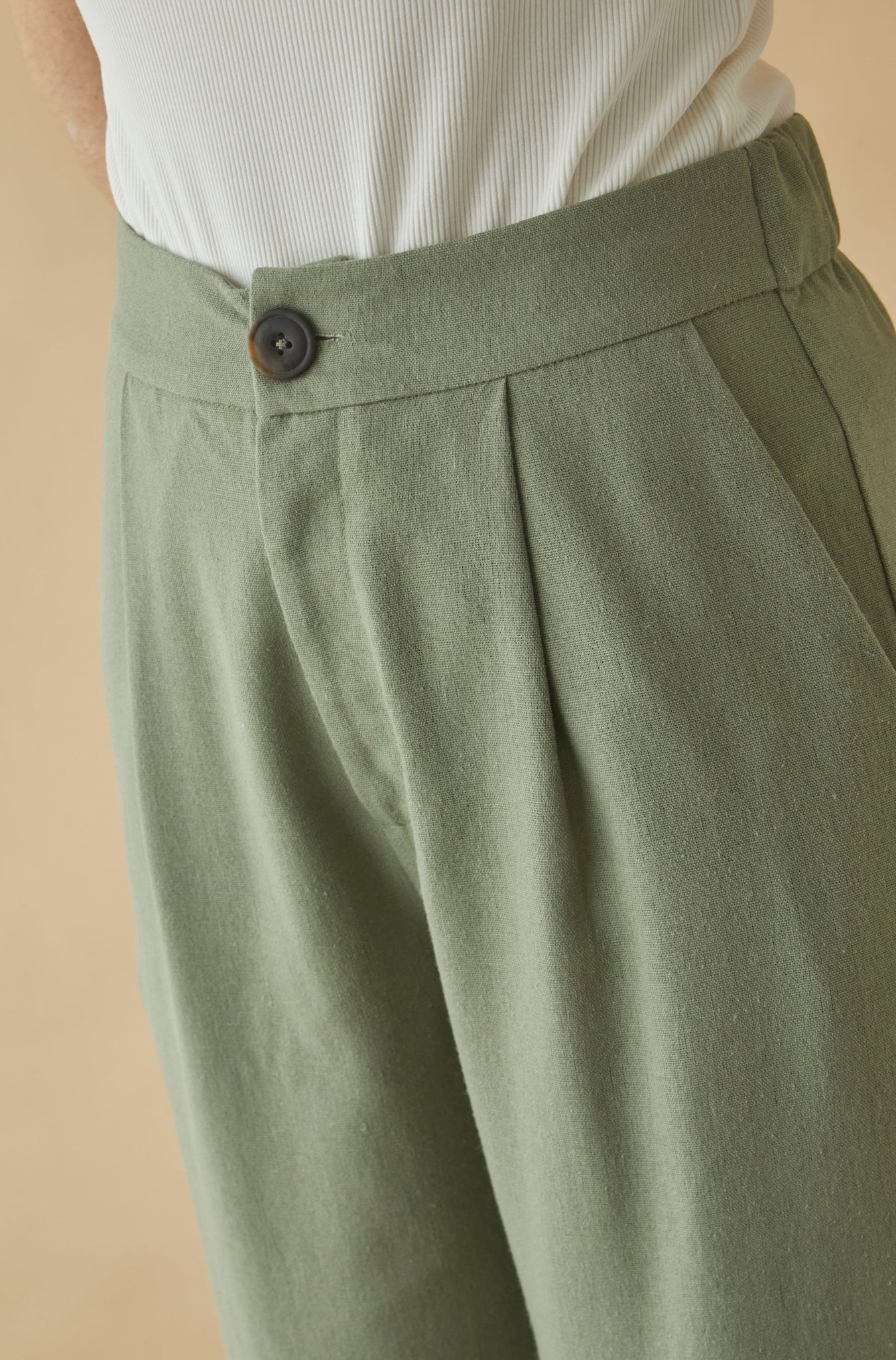 Bassika | Pantalon Cecilia Verde