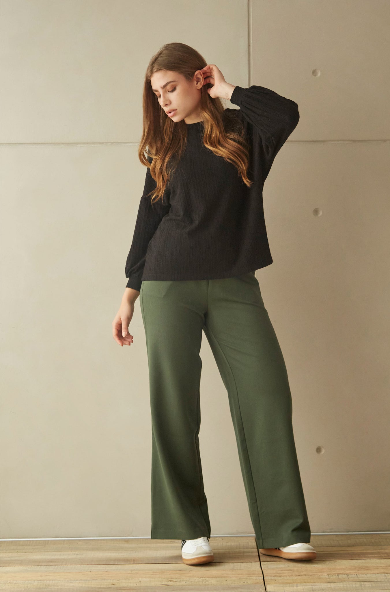 Bassika | Pantalon Country Verde