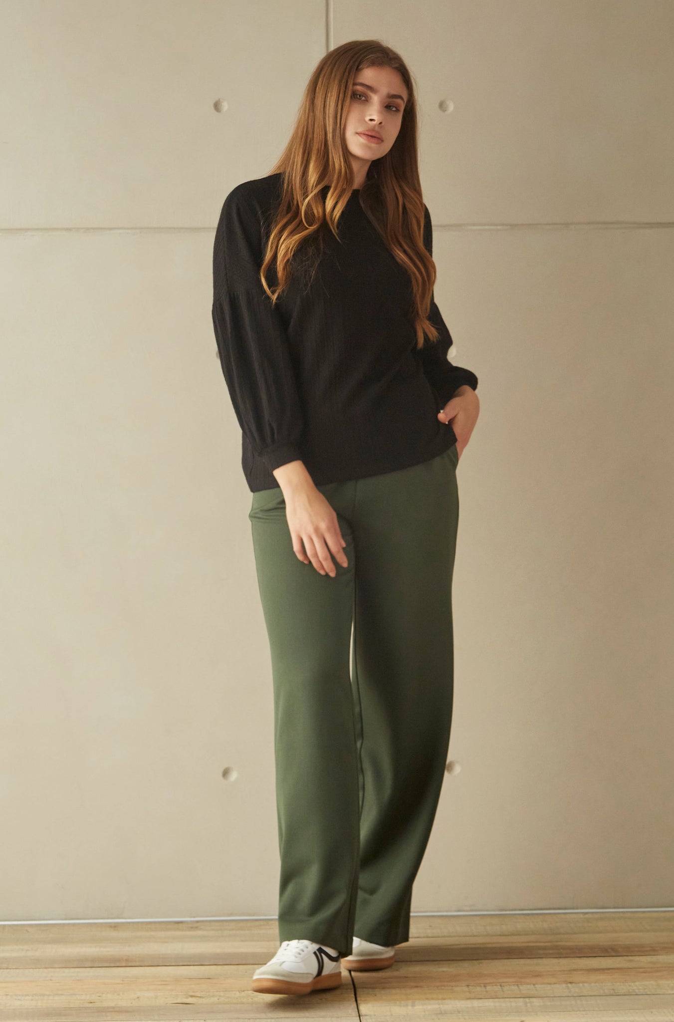 Bassika | Pantalon Country Verde