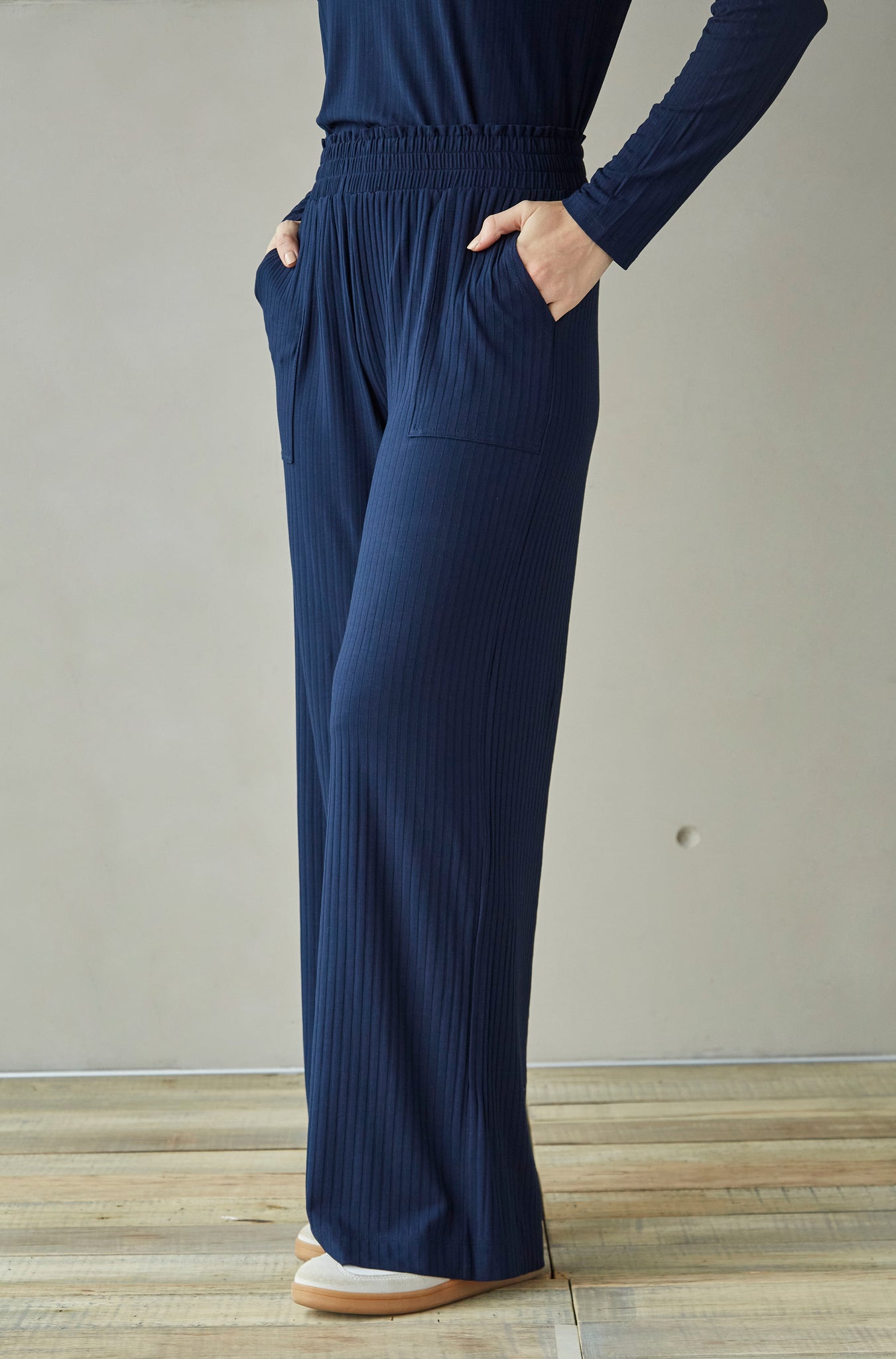 Bassika | Pantalon Saudi Azul