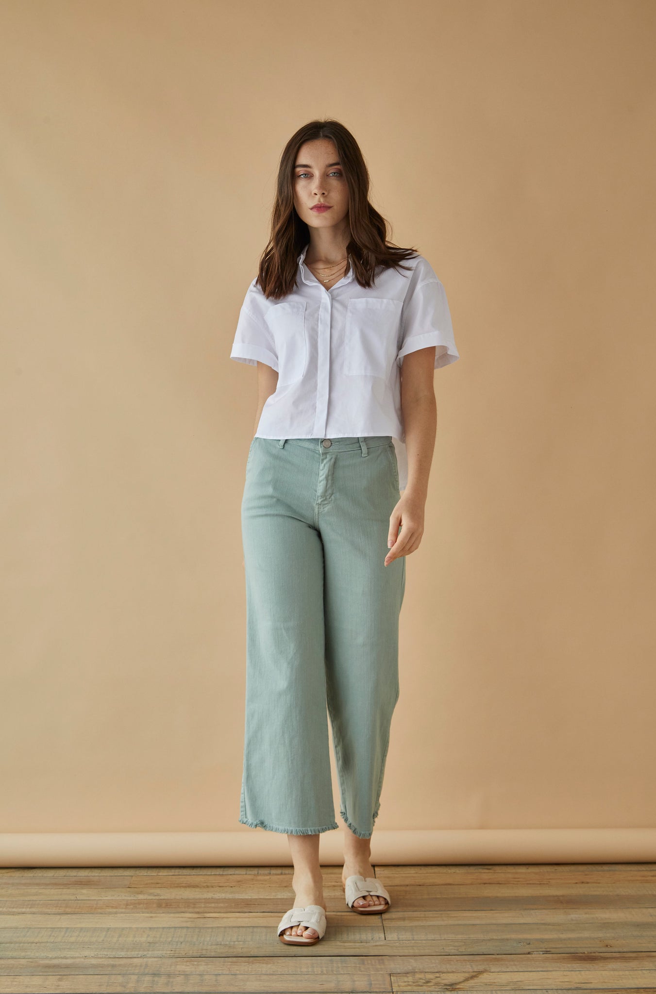 Bassika | Pantalon Luz Verde