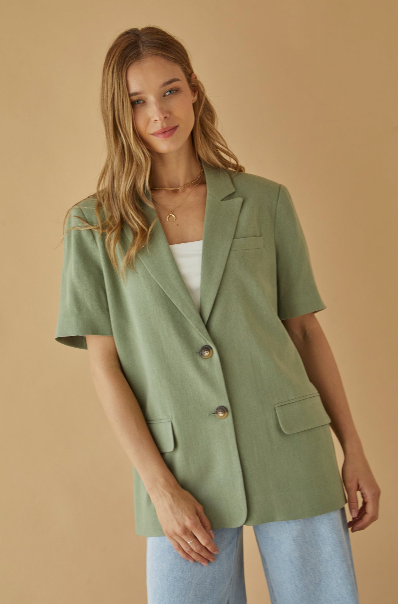 Bassika | Blazer Jenny Verde