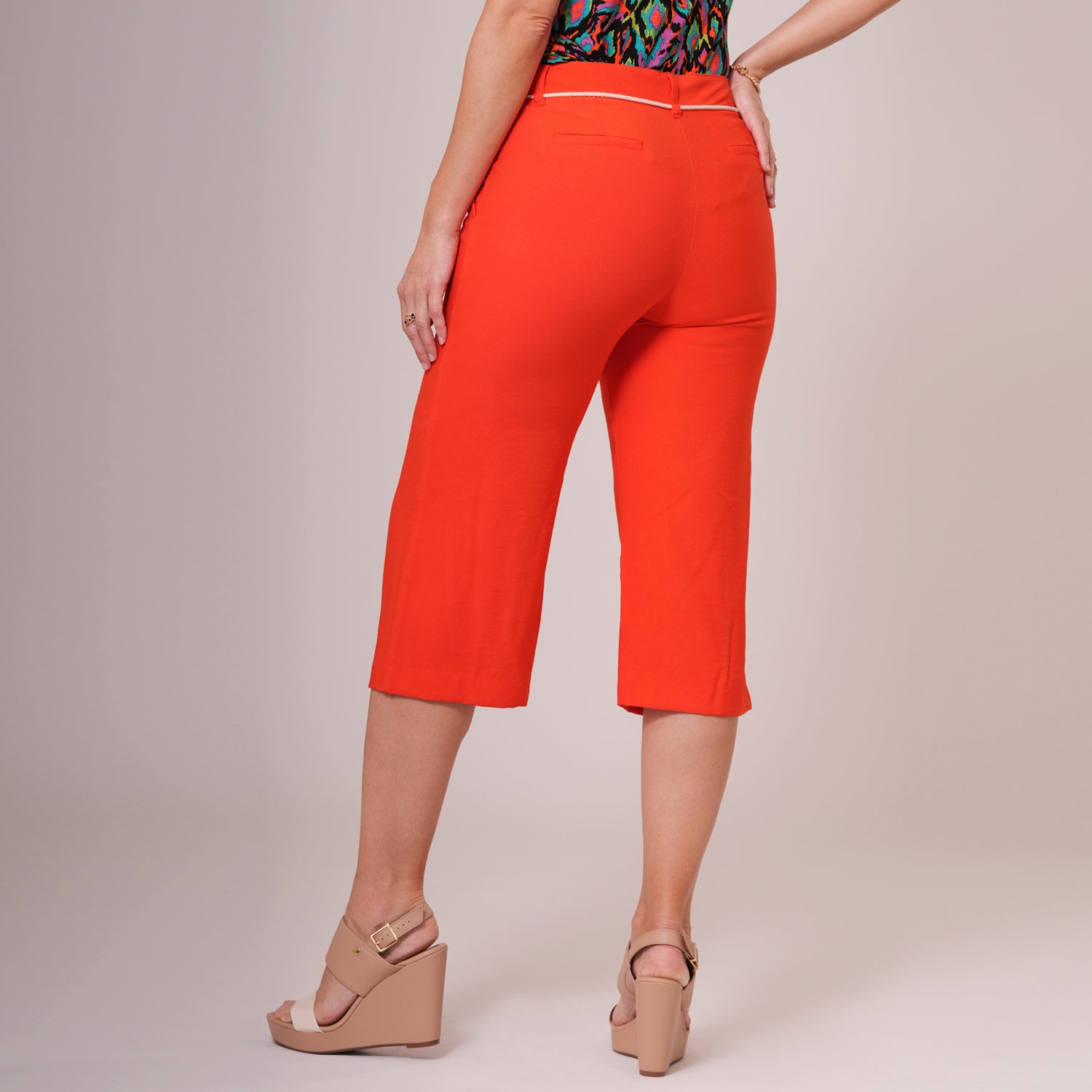 CP | Pantalón Bilbao Suelto Color Rojo