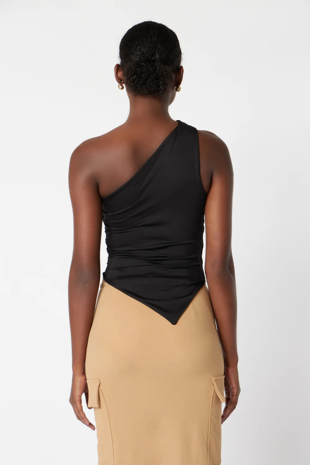 Luvaro | Top Lunica - Negro